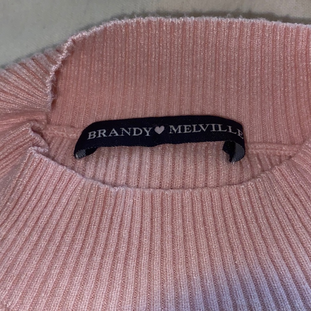 Pink Brett Turtle Neck